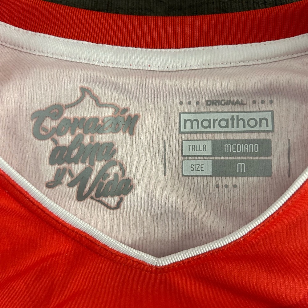 Marathon Authentic FPF Peru National Team 2018 / 2019 Away Jersey Men’s Sz: M - Picture 6 of 9